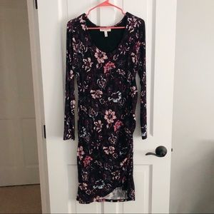 Jessica Simpson floral maternity dress size medium